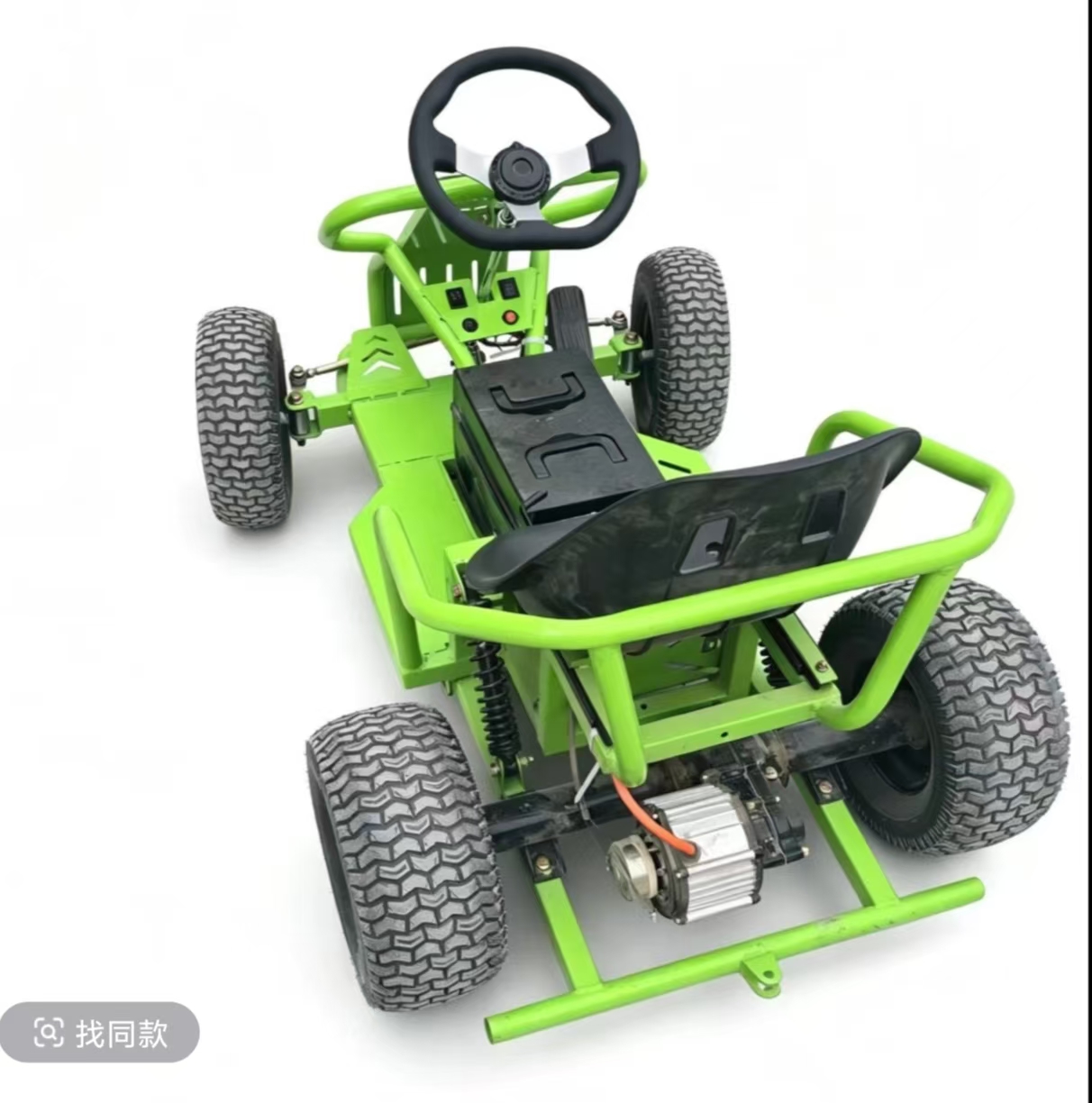 Two-Seat Racing Electric Go-Kart